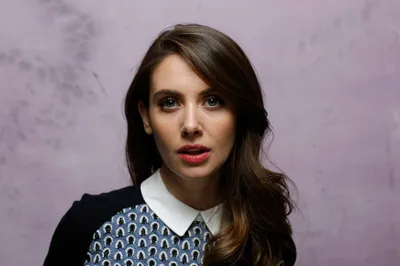 Dark American Wallpaper Abstract Wallpaper 4K 2048x1365 Hd, Desktop, Wallpaper, Featuring, American, Actress, Alison, Brie, Brunette, Hair, Against, Soft, Gray, Ultrawide, Full HD
