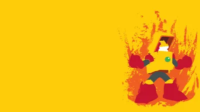 Misty Minimalist Wallpaper Games Wallpaper 4K 1920x1080 Minimalist, Heat, Man, (mega, Video, Game, Gaming, Desktop, Yellow, Purple, Red, Ultrawide, Full HD
