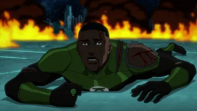 Calm John Wallpaper Black/Dark Wallpaper 4K 1920x1080 John, Stewart, Green, Lantern, Movie, Justice, League, Dark, Apokolips, War, Black, Ultrawide, Full HD