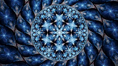 Crisp Abstract Wallpaper Abstract Wallpaper 4K 2560x1440 Hd, Pc, Desktop, Wallpaper, Featuring, An, Abstract, Blue, Fractal, Pattern, Intricate, Repeating, Gray, Brown, Ultrawide, QHD