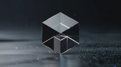 Floating Transparent Glass Black/Dark Wallpaper 4K 4248x2376 4K, Ultra, Hd, Pc, Desktop, Wallpaper, And, Background, Floating, Transparent, Glass, Cube, Gray, Ultrawide