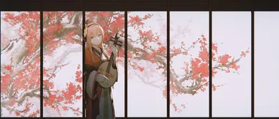 Anime 4000x1715 Abstract Abstract Wallpaper 4K 4000x1715 Anime, 4000x1715, White, Ultrawide, 4k
