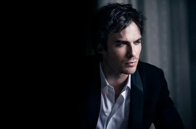 Celebrity Ian Somerhalder Dressed Suit Black/Dark Wallpaper 4K 1920x1270 Hd, Desktop, Wallpaper, Featuring, Celebrity, Ian, Somerhalder, Dressed, Suit, Captured, Contemplative, Pose, White, Gray, Ultrawide, Full HD