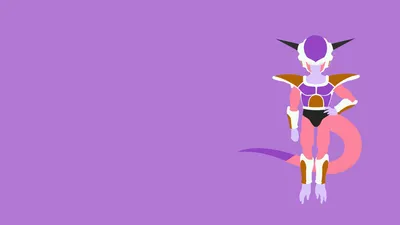 Minimalist Frieza Dragon Minimal Wallpaper 4K 3840x2160 Minimalist, 4k, Ultra, Hd, Pc, Desktop, Wallpaper, Featuring, Frieza, Dragon, Ball, Purple-themed, Gray, Pink, Ultrawide