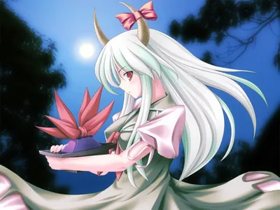 Serene Keine Wallpaper Abstract Wallpaper 4K 1920x1440 Keine, Kamishirasawa, Anime, Touhou, Hd, Desktop, Wallpaper, White, Landscape, Full HD