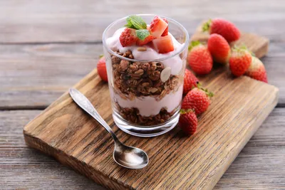 Glass Muesli Layered Yogurt Abstract Wallpaper 4K 5520x3680 A, 4k, Ultra, Hd, Desktop, Wallpaper, Showing, Glass, Muesli, Layered, Yogurt, Strawberries, White, Landscape