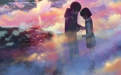Sleek Taki Wallpaper Abstract Wallpaper 4K 1920x1200 Hd, Desktop, Wallpaper, Featuring, Taki, Tachibana, And, Mitsuha, Miyamizu, Anime, Your, Name, Gray, Ultrawide, Full HD