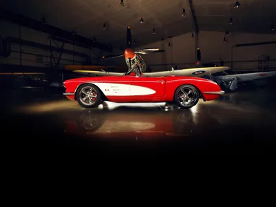 Bold Chevrolet Wallpaper Cars Wallpaper 4K 1920x1440 Chevrolet, Vehicle, Corvette, Hd, Desktop, Wallpaper, White, Red, Landscape, Full HD