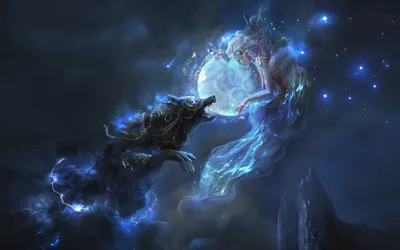 Radiant Mystical Wallpaper Wallpaper 4K, Fantasy category
