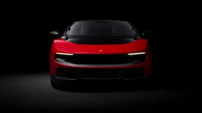 Red Luce Sports Cars Wallpaper 4K 4096x2304 Red, Ferrari, Luce, Sports, Vehicle, Front, View, In, Dramatic, Low-key, Lighting, Ultra, Brown, Ultrawide, 4k