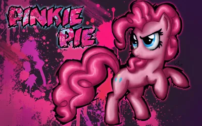Graffiti Pinkie Pie Show Abstract Wallpaper 4K 1920x1200 Graffiti-style, Hd, Wallpaper, Featuring, Pinkie, Pie, From, The, Show, Little, Pony), Friendship, Red, Brown, Pink, Ultrawide, Full HD