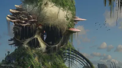 Dark Fantasy Colossal Wallpaper 4K, Nature category