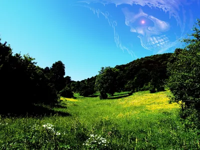 Dark Artistic Quad Wallpaper 4K, Nature category