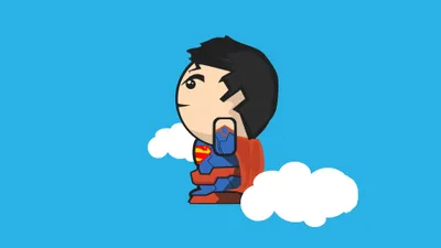 Sleek Comics Wallpaper Wallpaper 4K, Minimal category