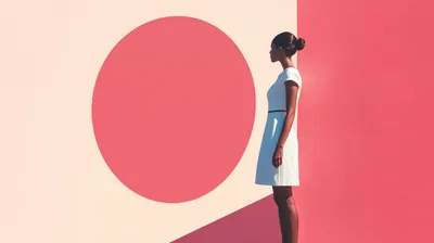 Misty Preppy Wallpaper Wallpaper 4K, Abstract category