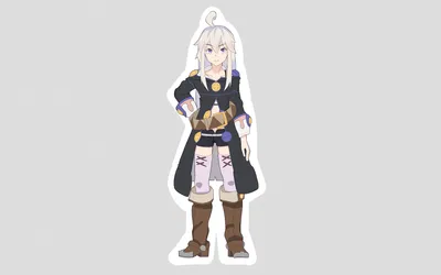 Full Body Illustration Zero Anime Fantasy Wallpaper 4K 1920x1200 Hd, Pc, Desktop, Wallpaper, Full-body, Illustration, Of, Zero, Anime, Grimoire, White-haired, Witch, White, Ultrawide, Full HD