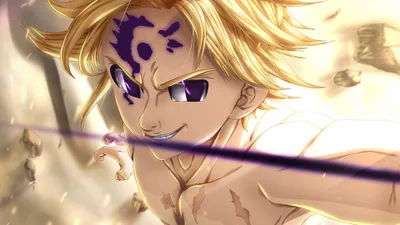 Anime Meliodas Seven Deadly Sins Fantasy Wallpaper 4K 3840x2160 4k, Ultra, Hd, Anime, Wallpaper, Featuring, Meliodas, From, Seven, Deadly, Sins, Intense, White, Gray, Ultrawide
