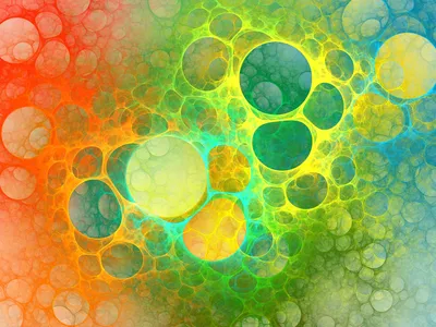 Colorful Abstract Fractal Overlapping Abstract Wallpaper 4K 2048x1536 Colorful, Abstract, Fractal, Of, Overlapping, Bubbles, Created, With, Apophysis, Software, Designed, Desktop, Gray, Brown, Orange, Landscape, Full HD