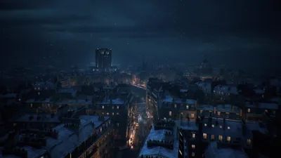 Resident Evil Veronica Snowy World Wallpaper 4K 3840x2160 Resident, Evil, Veronica, 4K, Ultra, Hd, Pc, Desktop, Snowy, Moonlit, Gothic, Cityscape, Green, Brown, Ultrawide