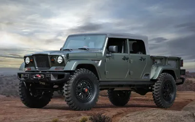 Military Green Jeep Nature Wallpaper 4K 3000x1876 Military-green, Jeep, Chief, Pickup, On, Rocky, Desert, Under, Dramatic, Cloudy, Sky, Rugged, White, Gray, Ultrawide, QHD