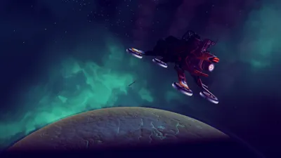 Spaceship Space Video Game Man Space Wallpaper 4K 3840x2160 Spaceship, Space, Video, Game, No, Man's, Sky, Hd, Man, 039, Desktop, Brown, Orange, Purple, Ultrawide, 4K