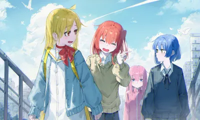 Anime Hitori Gotou Ikuyo Kita Nature Wallpaper 4K 4225x2539 4k, Ultra, Hd, Anime, Wallpaper, Featuring, Hitori, Gotou, Ikuyo, Kita, Ryou, Yamada, White, Ultrawide