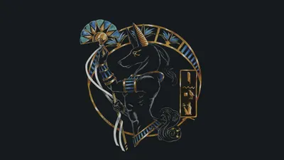 Dreamy Fantasy Wallpaper Fantasy Wallpaper 4K 1920x1080 Hd, Fantasy, Desktop, Wallpaper, Featuring, The, Egyptian, God, Anubis, Depicted, Intricate, Detailing, Brown, Gray, Ultrawide, Full HD