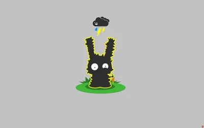Vibrant Minimalist Wallpaper Minimal Wallpaper 4K 2560x1600 Minimalist, Lightning, Rabbit, Funny, Animal, Hd, Desktop, Wallpaper, Gray, Ultrawide, QHD