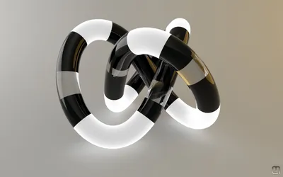 Vivid Abstract Wallpaper Black/Dark Wallpaper 4K 1680x1050 Abstract, 3d, Cgi, Art, Featuring, Intertwined, Black, And, White, Loops, Creating, Striking, Gray, Ultrawide
