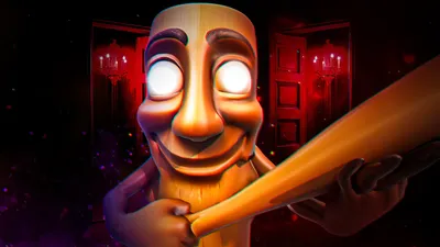 Stylized Glowing Eyed Character Abstract Wallpaper 4K 2560x1440 Hd, Pc, Desktop, Wallpaper, Featuring, A, Stylized, Glowing-eyed, Character, Holding, Bat, Inspired, White, Red, Ultrawide, QHD