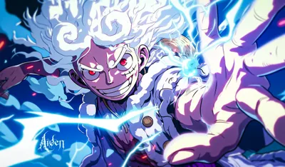 Monkey Luffy Electrifying Blue Lightning Abstract Wallpaper 4K 2464x1440 Hd, Pc, Desktop, Wallpaper, Featuring, Monkey, D., Luffy, Electrifying, Blue, Lightning, Effects, White, Ultrawide, Full HD