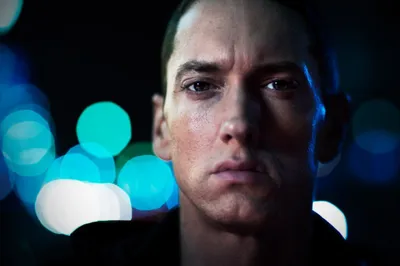 Vibrant Eminem Wallpaper Abstract Wallpaper 4K 2050x1367 Hd, Desktop, Wallpaper, Featuring, Eminem, With, A, Serious, Expression, Against, Backdrop, Blurred, White, Yellow, Landscape, Full HD