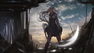Nadeko Sengoku Monogatari Nature Wallpaper 4K 1920x1080 A, Striking, Hd, Wallpaper, Featuring, Nadeko, Sengoku, From, Monogatari, Series, Depicting, Her, Gray, Ultrawide, Full HD