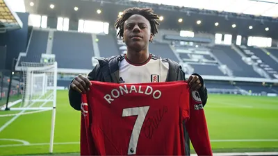 Epic Ishowspeed Wallpaper Abstract Wallpaper 4K 1920x1080 Ishowspeed, Poses, In, A, Stadium, Proudly, Holding, Signed, Cristiano, Ronaldo, Jersey, Showcasing, White, Gray, Ultrawide, Full HD