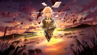 Dark Anime Wallpaper Abstract Wallpaper 4K 2559x1440 Anime, 2559x1440, Orange, Purple, Ultrawide, Full HD