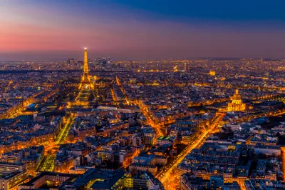 Nighttime Cityscape Paris World Wallpaper 4K 2048x1365 Nighttime, Hd, Cityscape, Wallpaper, Of, Paris, France, From, Horizon, Illuminated, Streets, Converging, Brown, Ultrawide, Full HD