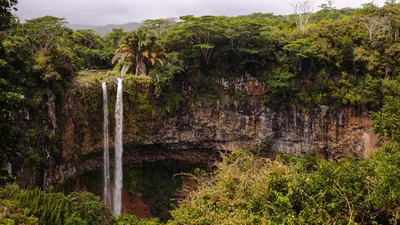 Cliff Jungle Nature Waterfall Nature Wallpaper 4K 1920x1080 Cliff, Jungle, Nature, Waterfall, Hd, Desktop, Wallpaper, White, Ultrawide, Full HD