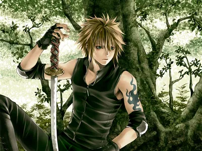 Anime Character Final Fantasy Holding Fantasy Wallpaper 4K 2048x1536 A, Hd, Desktop, Wallpaper:, Featuring, An, Anime, Character, Final, Fantasy, Holding, Katana, White, Landscape, Full HD