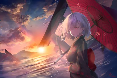 Anime 3000x2000 Abstract Abstract Wallpaper 4K 3000x2000 Anime, 3000x2000, Gray, White, Landscape, QHD