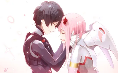 Hiro Zero Two Abstract Wallpaper 4K 2048x1270 Hiro, And, Zero, Two, From, (darling, In, The, Franxx), Share, Intimate, Moment, White, Ultrawide, Full HD