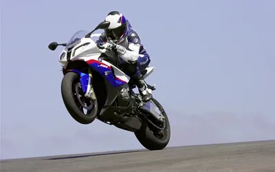 S1000 Motorcycle Mid Wheelie Clear Cars Wallpaper 4K 1920x1200 Hd, Pc, Desktop, Wallpaper, Featuring, A, Bmw, S1000, Motorcycle, Mid-wheelie, Against, Clear, Gray, Ultrawide, Full HD