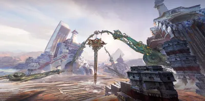 Fantasy City Quad Vast Fantasy Wallpaper 4K 3840x1908 Fantasy, City, 2k, Quad, Hd, Pc, Desktop, Wallpaper, Vast, Weathered, Plaza, Ornate, White, Ultrawide, 4K
