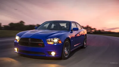 Crisp Blue Wallpaper Nature Wallpaper 4K 1920x1080 Hd, Desktop, Wallpaper, Featuring, A, Blue, Dodge, Charger, Daytona, Driving, Curved, Road, White, Ultrawide, Full HD