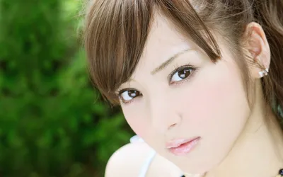 Close Portrait Celebrity Nozomi Abstract Wallpaper 4K 2560x1600 Hd, Pc, Desktop, Wallpaper, Featuring, A, Close-up, Portrait, Celebrity, Nozomi, Sasaki, Blurred, White, Ultrawide, QHD