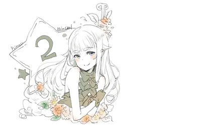 Anime Princess Principal Abstract Wallpaper 4K 3044x2044 Hd, Anime, Desktop, Wallpaper, Featuring, Princess, From, Principal, Delicate, Floral, Accents, Soft, White, Landscape, QHD