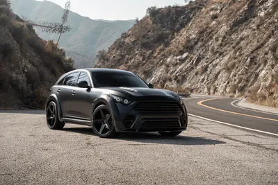 Radiant Matte Wallpaper Cars Wallpaper 4K 6000x4000 Matte, Black, Infiniti, Qx70, Suv, Vehicle, Parked, On, Winding, Mountain, Road, Ultra, White, Gray, Landscape, 4k