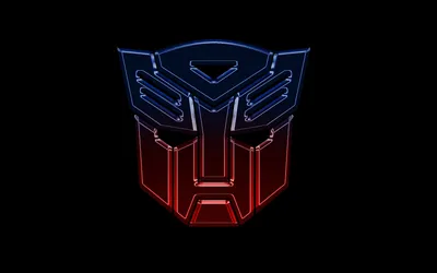 Bold Glowing Wallpaper Black/Dark Wallpaper 4K 1920x1200 Hd, Pc, Desktop, Wallpaper:, Featuring, A, Glowing, Stylized, Transformers, Autobot, Logo, Red, Brown, Green, Ultrawide, Full HD