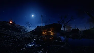 Video Game Battlefield Depicting Space Wallpaper 4K 2560x1440 Hd, Pc, Desktop, Wallpaper, From, The, Video, Game, Battlefield, Depicting, Dark, Moonlit, Brown, Ultrawide, QHD