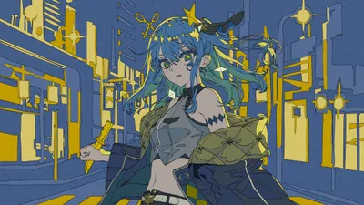 Bright Anime Wallpaper Abstract Wallpaper 4K 2048x1152 Anime, 2048x1152, Brown, Gray, Ultrawide, Full HD