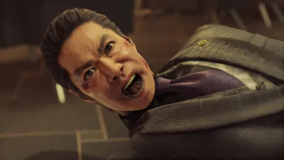 Bold Dramatic Wallpaper Games Wallpaper 4K 1920x1080 A, Dramatic, Scene, From, The, Video, Game, Yakuza, Like, Dragon, Featuring, Brown, Orange, Ultrawide, Full HD